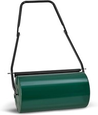 46L Heavy Duty Green Garden Lawn Roller Water Sand Filled Grass Manual Roller