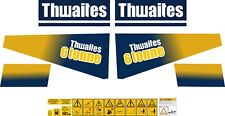 Thwaites  6 Tonne Dumper Decal