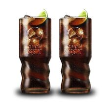 2x Pepsi Max Glass One Pint