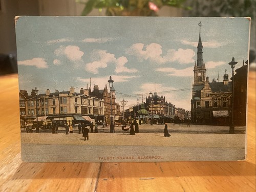 Old postcard talbot square - old,