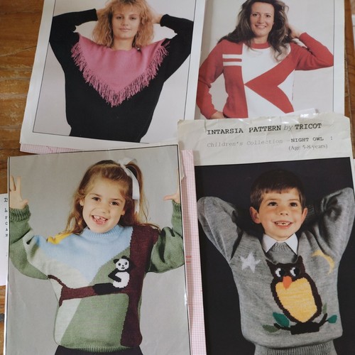 Job lot intarsia - job,