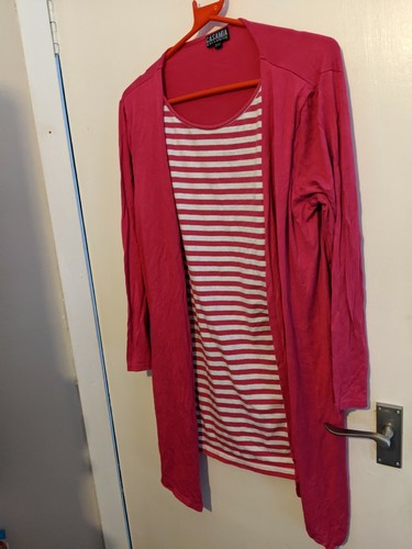 Ladies pink top with mock - ladies,