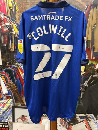 Cardiff city match worn rubin - city,