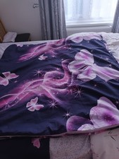 Kingsize Pretty Duvet Set with Butterfly Design