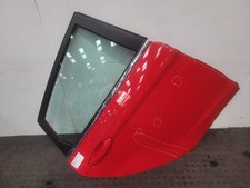 FORD FIESTA DOOR REAR DRIVERS SIDE OFFSIDE RH 2010 5 DOOR HATCH COLORADO RED