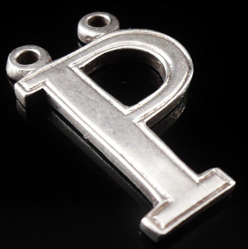 Sterling silver for - p,
