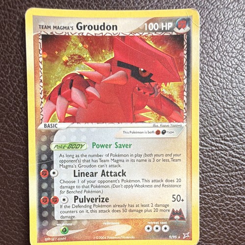 Pokémon tcg team magma - pokémon, magma's