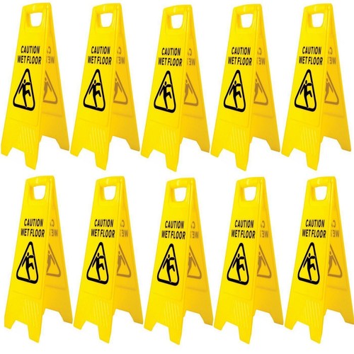 Pack yellow wet floor - 10,