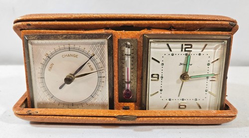 Vintage blessing travel clock - blessing,