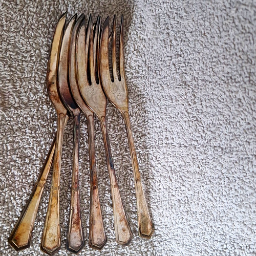 Set vintage pastry cake - 6,