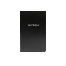 KJV Holy Bible, Gift and Award Edition – Black Leather-Look, Red Letter