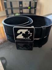 Dsquared2 Black Leather Plaque