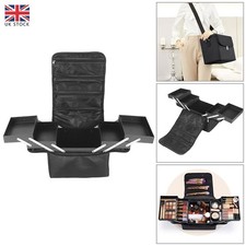 Extra Large Vanity Case Beauty Box Make up Jewelry Cosmetic Nail Tech Storage