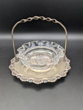 Vintage Glass Bon Bon Dish