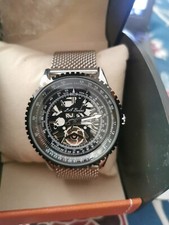 L.A Banus mens watch in silver