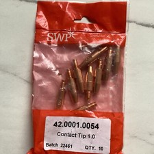SWP  X10 CONTACT TIPS WELDING TIPS, 1.0MM 42.0001. 0054