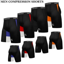 Mens Compression Shorts Base