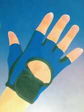 Palm Wrist Hand Support Glove Elastic Brace Sleeve Sport Bandage Gym Wrap Blue 