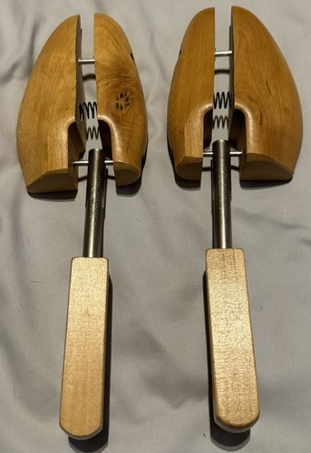 Set vintage wooden trees - set,