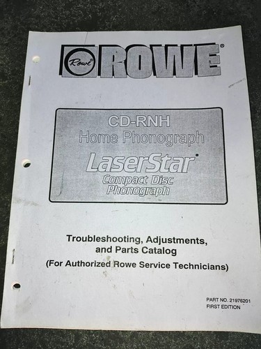 Rowe rnh laser star cd - rowe,