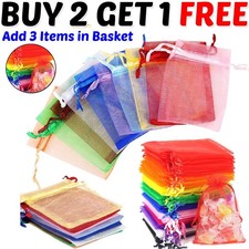 25 & 50 Organza Bags Wedding