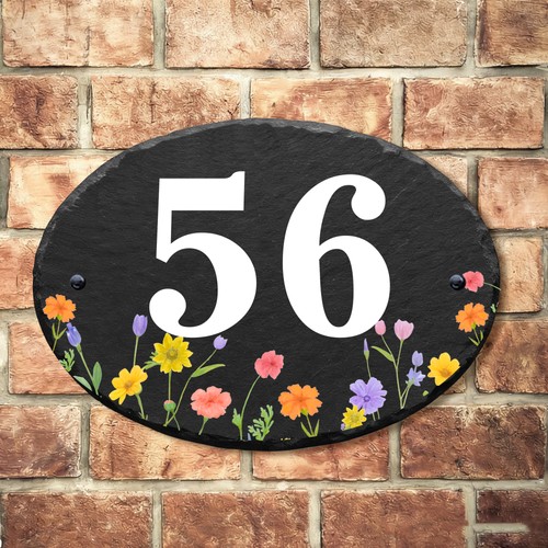 Personalised rustic slate - rustic,