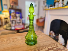Vintage Green Glass Empoli
