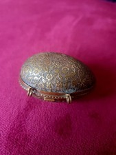 French 19th Century Ormulu Egg Thimble Holder