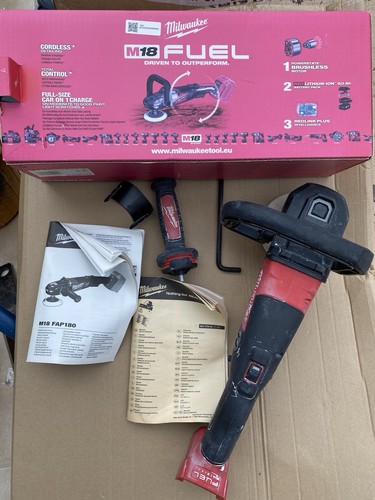 Milwaukee car polisher used - milwaukee, polisher.