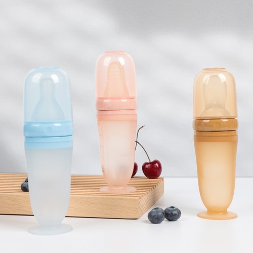 Silicone baby bottle - baby,