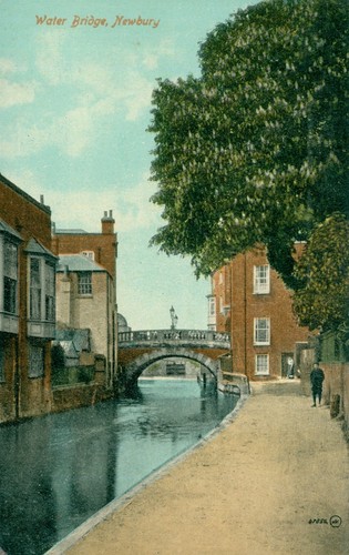 Newbury berkshire water bridge - newbury,