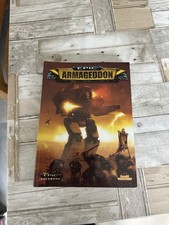 Games Workshop Epic Armageddon Rule Book 2003 Paperback Rulebook 40K GW Citadel