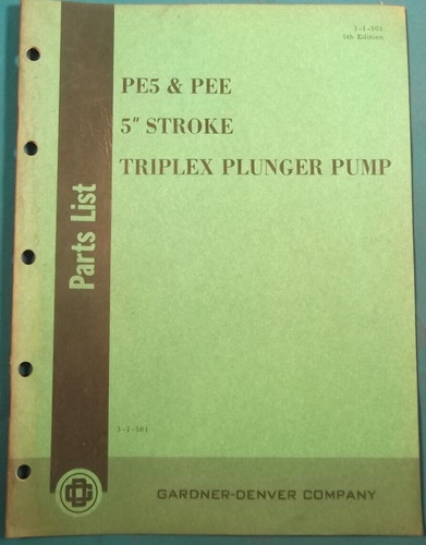 Gardner denver pe5 pee - denver,