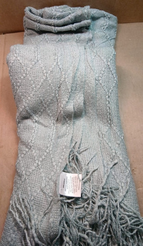 Throw blanket diamond - diamond, knitted