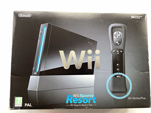 Nintendo wii black - nintendo, pal