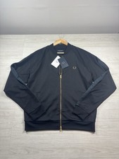 Fred Perry Track Jacket Black