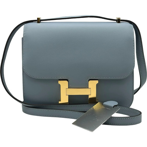 Hermes constance mini bleu - 3,