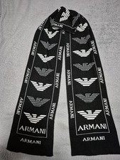 Genuine EMPORIO ARMANI BIG LOGO SCARF - 70" LENGTH !! - Stunning - Giorgio Ea7