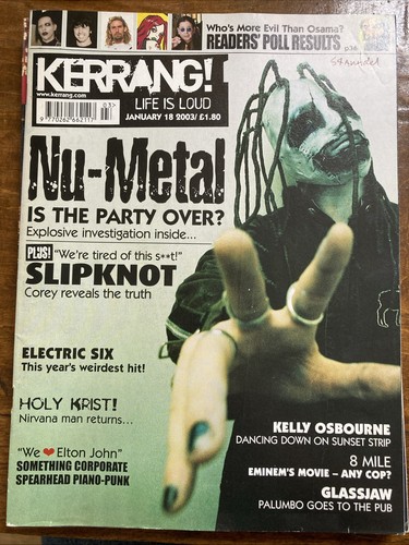 Kerrang music magazine 938 - kerrang!,