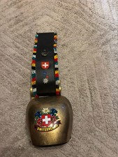 Brass Cow Bell Large Vintage