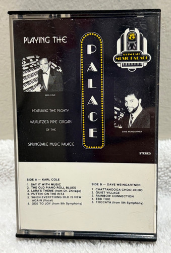Wurlitzer pipe organ cassette - wurlitzer,