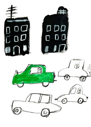 Original outsider art - outsider,