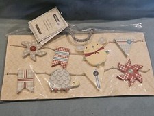 Mamas & Papas Whirligig Pair Of Colourful Wooden Character Rope Tie Backs BNIP