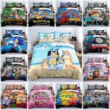 3D Printed Cartoon Bedding Set