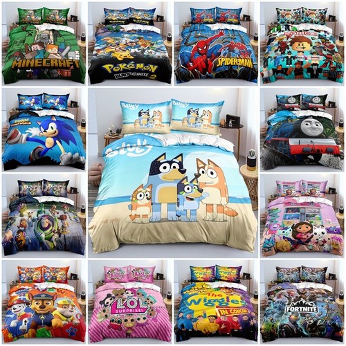 Printed cartoon bedding - 3d,