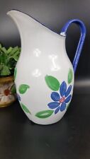 Vintage Polish Enamel Jug