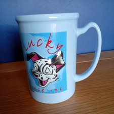 Official Disney Store Lucky The 101 Dalmation Pup Lucky Since 1961 3D 5" Mug