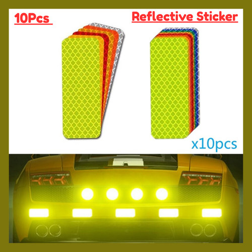 Reflective sticker - x,