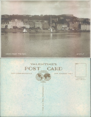 Oban from the bay argyllshire - bay,