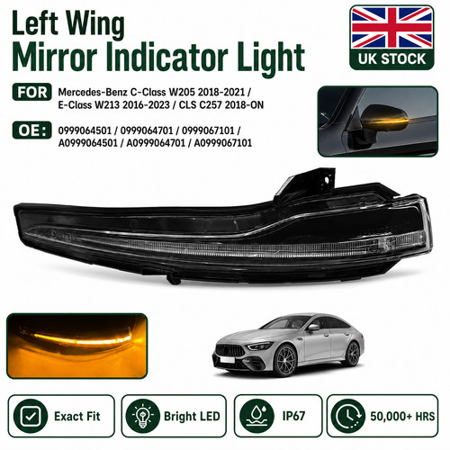Left mirror indicator led for - left,